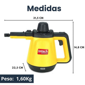 Limpiador a Vapor + 9 Accesorios de Regalo